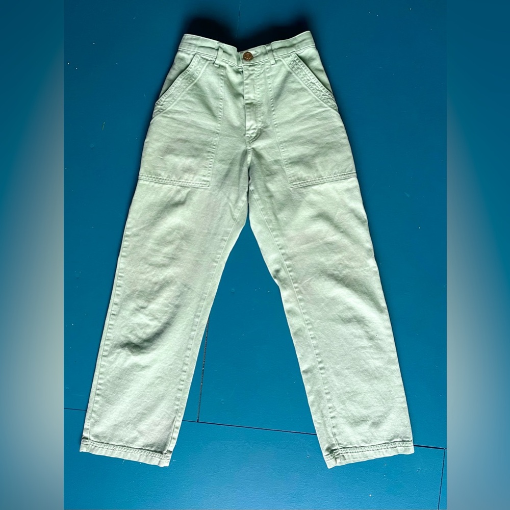Big Bud Press Work Pants in Sage Green